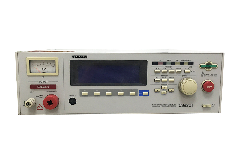 菊水KIKUSUI TOS9201 耐壓/絕緣電阻測試儀