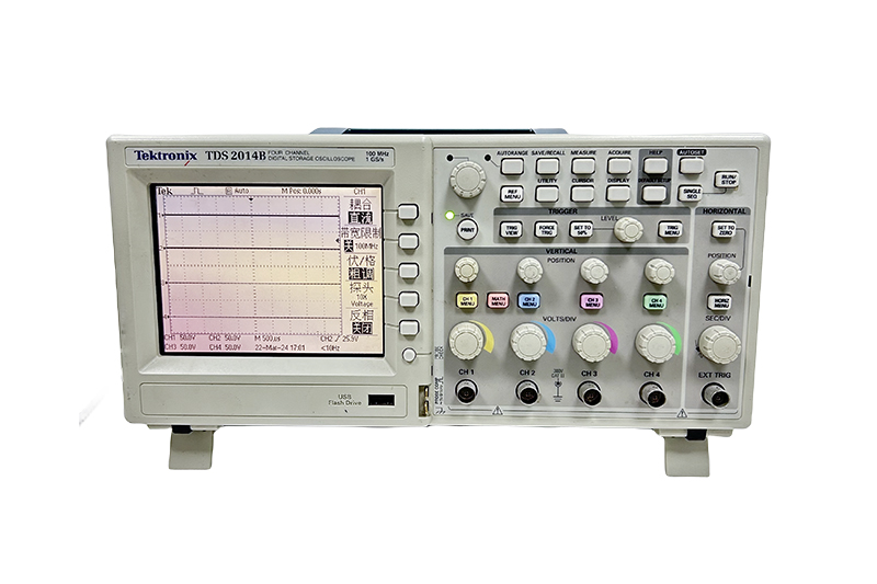 Tektronix泰克TDS2014B數(shù)字示波器100MHZ四通道
