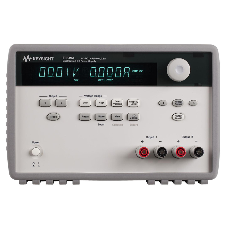 是德E3649A 雙路輸出電源，雙路 35 V / 1.4 A 或 60 V / 0.8 A，100 W