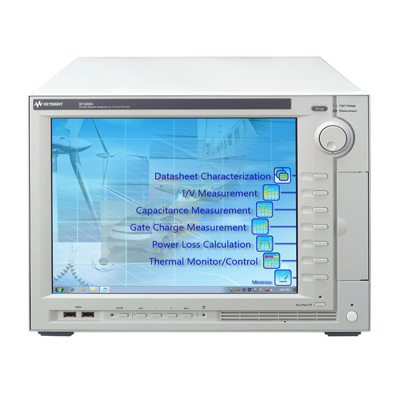 是德用于電路設計的 B1506A 功率器件分析儀/曲線追蹤儀
