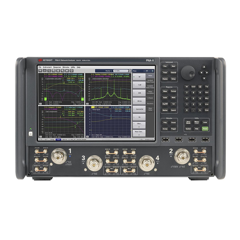 是德N5247B PNA-X 微波網(wǎng)絡(luò)分析儀，900 Hz/10 MHz 至 67 GHz