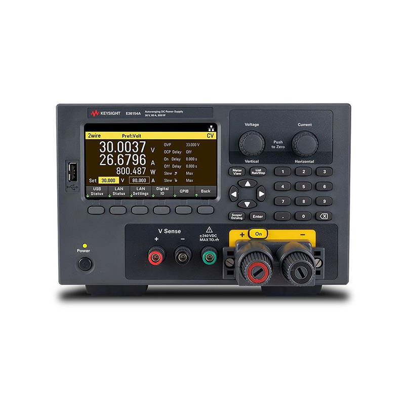 是德E36154A 自動量程臺式電源，30V, 80A