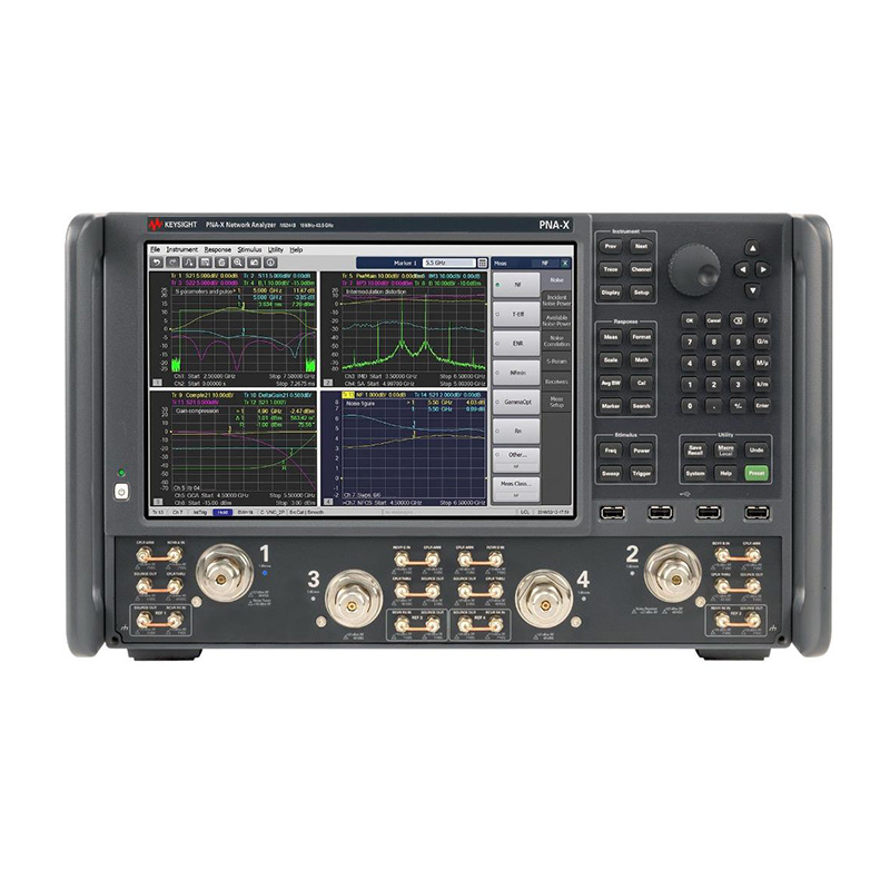 是德N5244B PNA-X 微波網絡分析儀，900 Hz/10 MHz 至 43.5 GHz