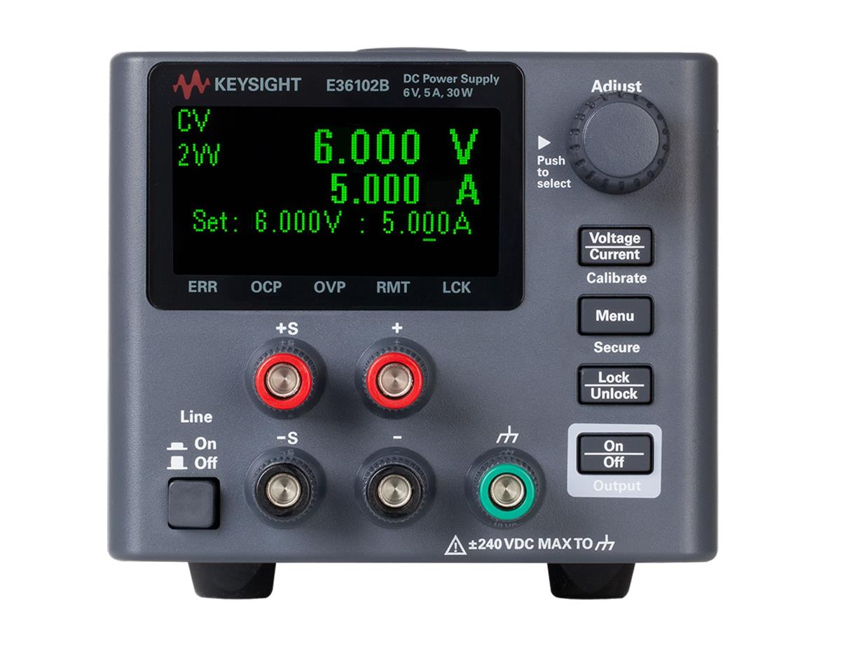 是德E36102B 直流電源，6V，5A，30W